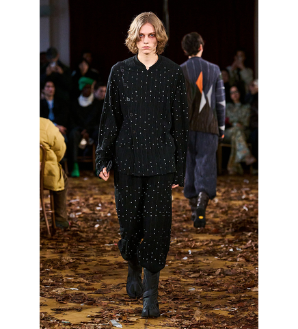 RADAY KNIT TROUSER NIGHT SKY