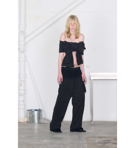 DOUBLE JOGGERS BLACK