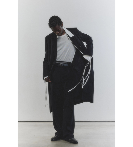 MICHAEL 5-POCKETS HIGH COMFORT TROUSERS BLACK