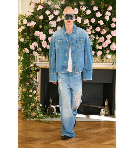 PIERRE M. DENIM JACKET BLUE