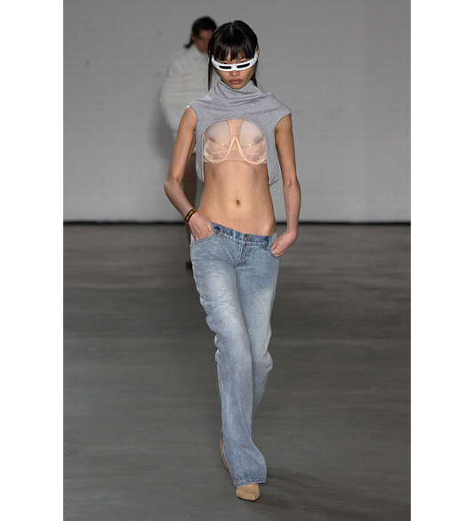 POST OP TOP GREY