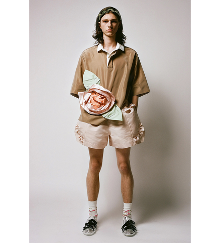 TURBO PRESSED ROSETTE RUGBY JERSEY TOFFEE/MULTI