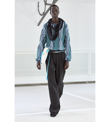 SOLIX JUMPER GREEN GREY/BLUE/SEA GREEN