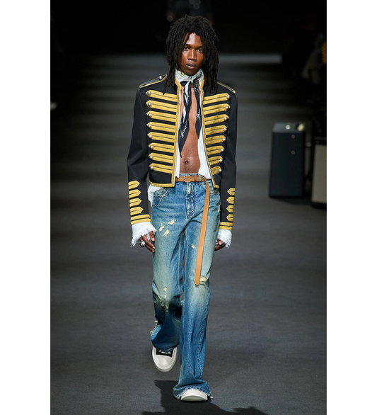 SET EMBROIDERED MARSINA JACKET BLACK