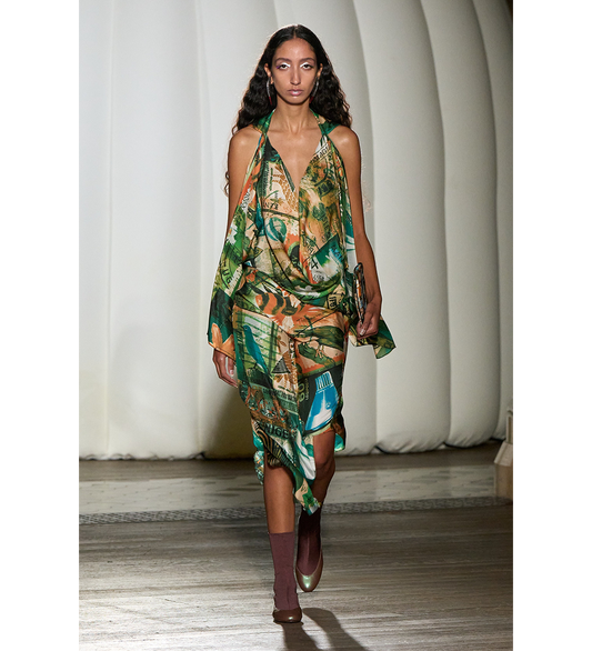 MARKARIAN SLEEVELESS BLOUSE MARKARIAN PRINT