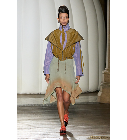 ERRO JACKET PATINA GOLD/LAVENDER