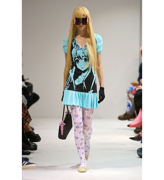 AMELIA DRESS AQUA