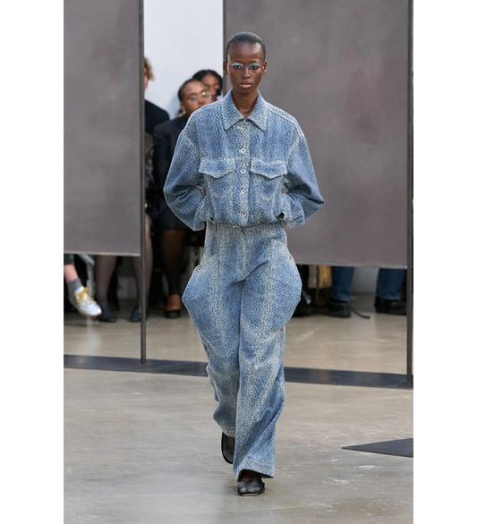 CENTENNIAL DENIM JACKET INDIGO/WHITE