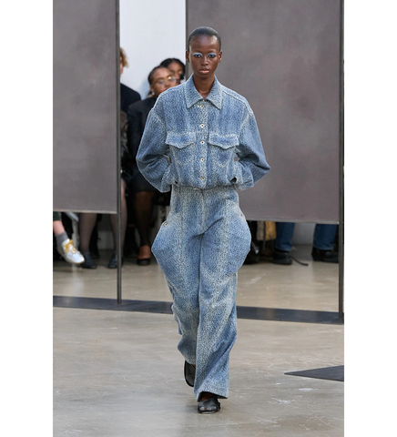 CENTENNIAL DENIM JACKET INDIGO/WHITE