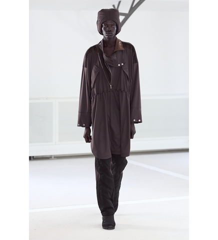 SOLIX PULLOVER COAT CALLISTO BROWN