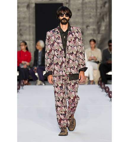 MOTIF BLAZER NAVY CHICKENS