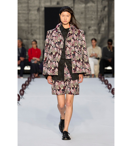 MOTIF BLAZER NAVY CHICKENS