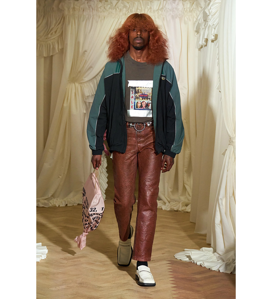 OVERSIZED T-SHIRT BROWN