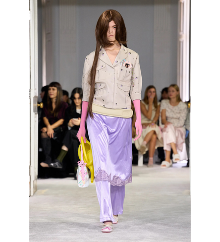 LINGERIE TROUSERS PURPLE