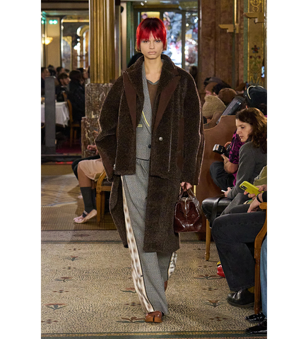 NOVAK COAT WALNUT BROWN