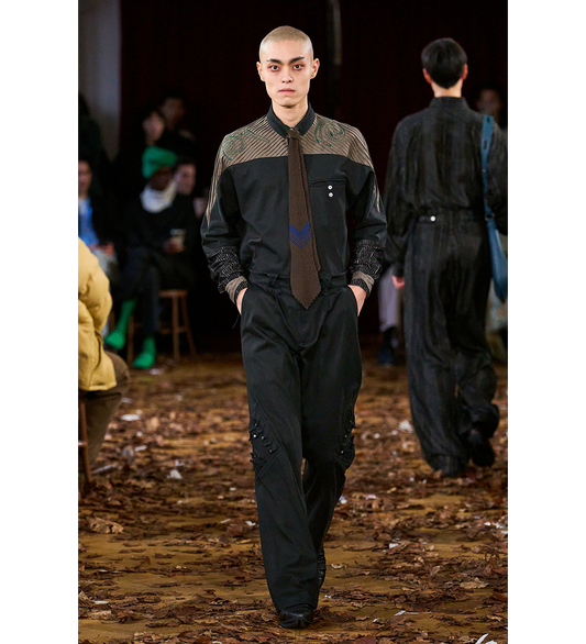 ESTIKE TROUSER JET BLACK