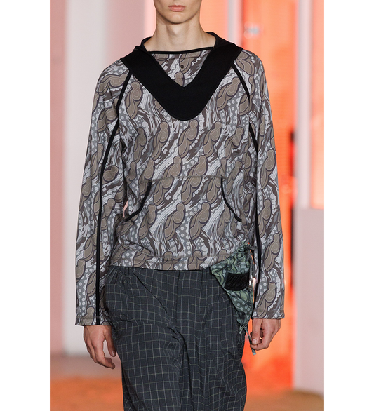 HATHA JERSEY BAG IRON/BLACK