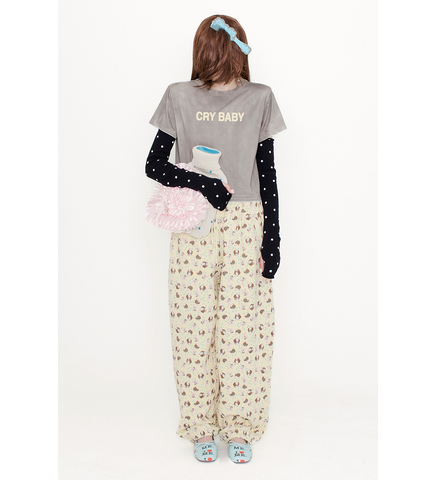 JOGGERS GIRL BABY YELLOW