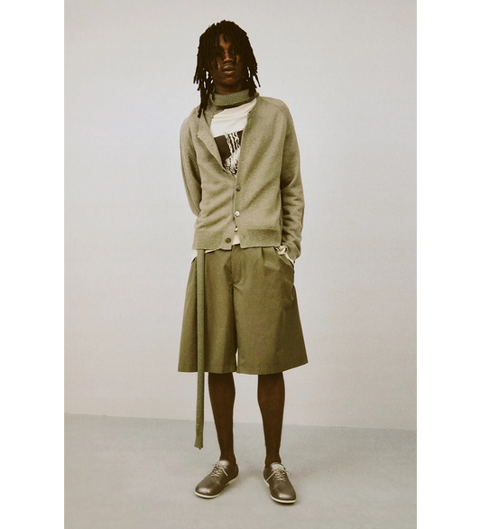 PONTE SHORTS DRY LEAF BALANCE WOOLCUT