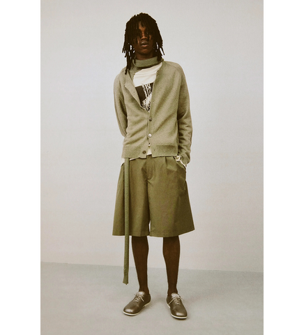 PONTE SHORTS DRY LEAF BALANCE WOOLCUT