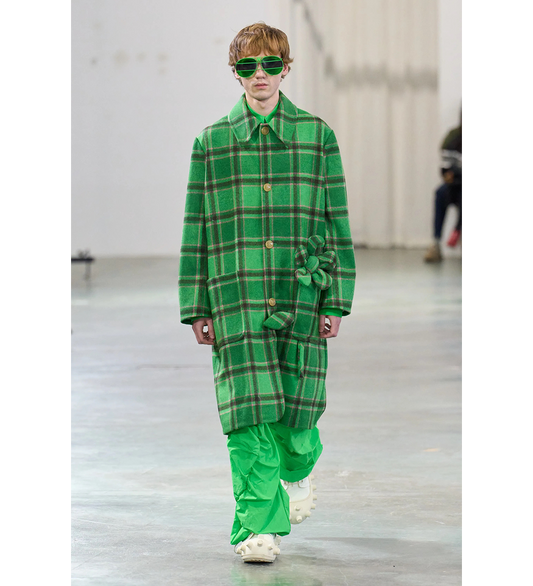 FLOWER POWER KHIVA COAT FERN GREEN/LIGHT ROSE