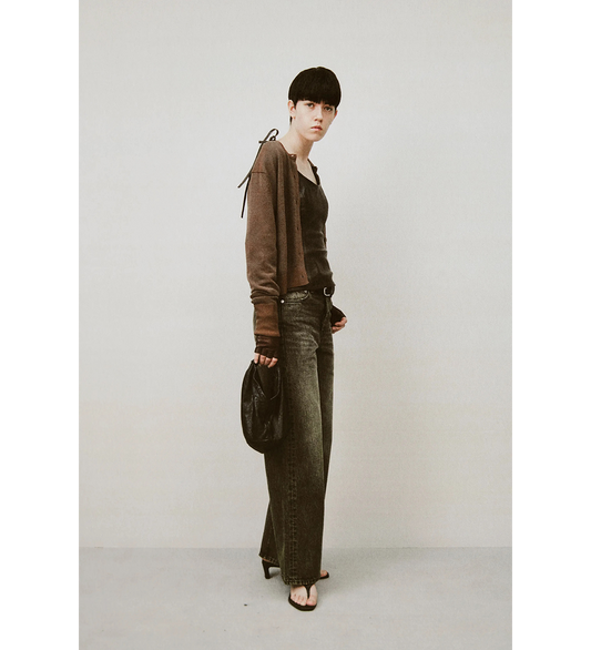 FOFINHO DRIP BAG MALLEABLE BLACK BULL HIDE