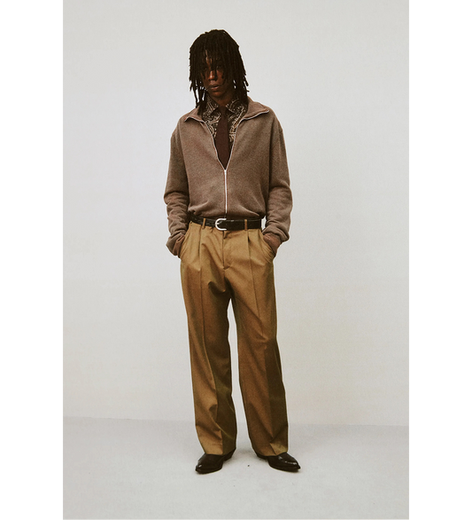 VAST SHIRT OVERDYED SNAKE PAISLEY PRINT