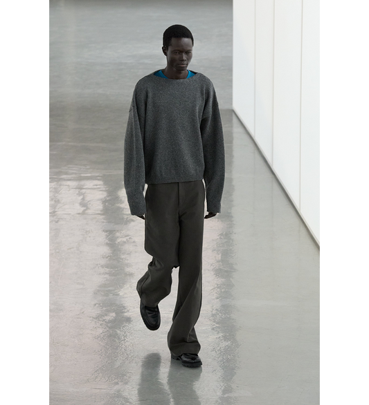 CREWNECK GREY KNIT