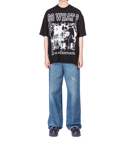 SO WHAT? TEE BLACK