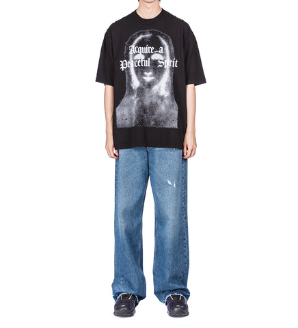 PEACEFUL SPIRIT TEE BLACK