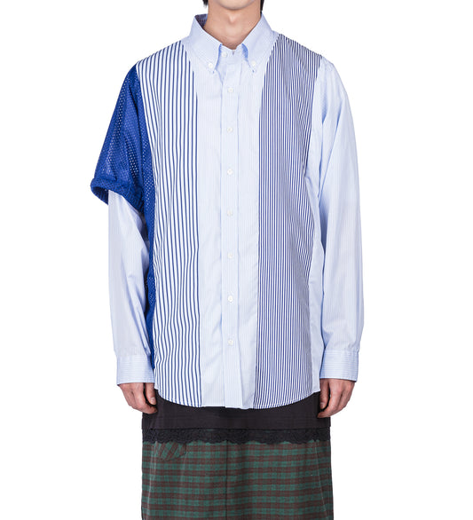 MIX SHIRT ALL UNIQUE WHITE/BLUE 50