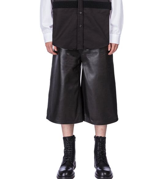 BAGGY LONG SHORTS BLACK