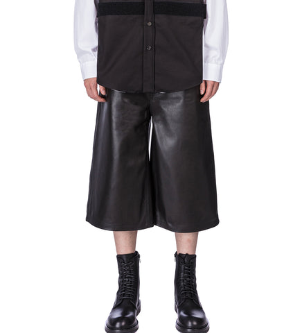BAGGY LONG SHORTS BLACK