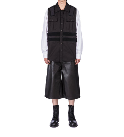 BAGGY LONG SHORTS BLACK