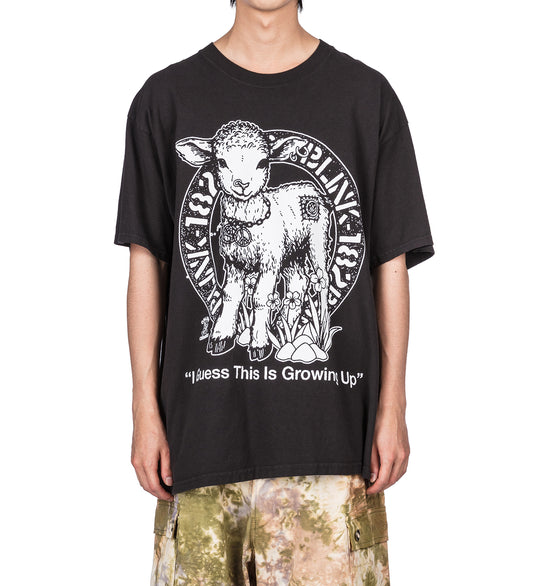 ONLINE CERAMICS X BLINK-182 I GUESS THIS IS GROWING UP TEE OFF-BLACK