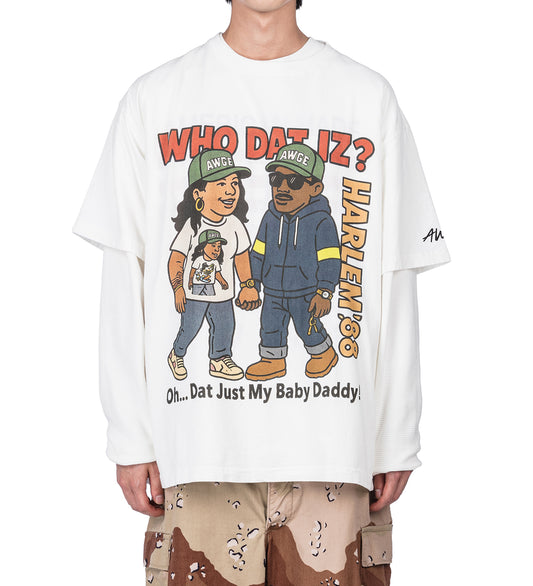 AIRBRUSH TEE WHITE