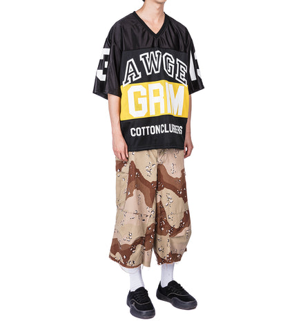 COTTON CLUBBERS FOOTBALL JERSEY BLACK