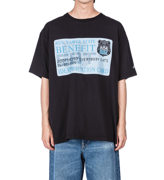 NEW YAWGE STATE TEE BLACK
