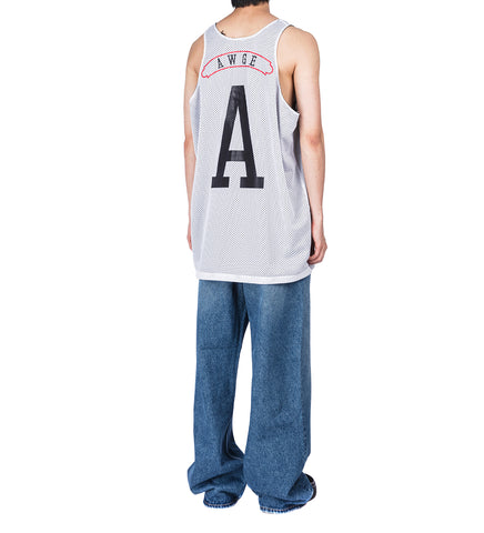 NYC ACES TANK REVERSIBLE WHITE/BLACK