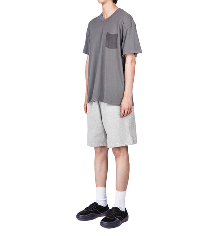 GECKO SWEATSHORTS HEATHER GREY