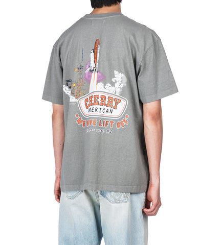 CAPE CANAVERAL CLASSIC POCKET T-SHIRT SMOKE