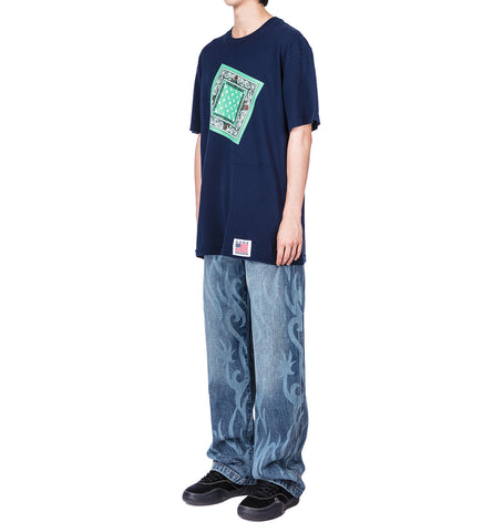 BANDANA T-SHIRT DEEP NAVY