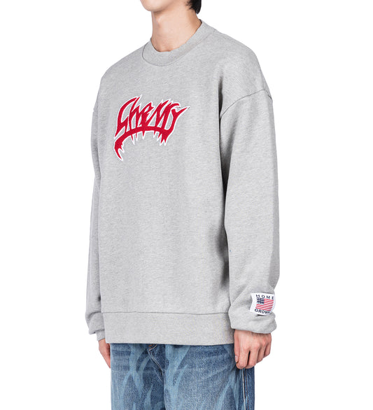 CHALVA CREWNECK HEATHER GREY