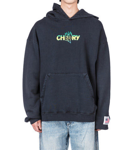 CW SKATE HOOD FADED BLACK