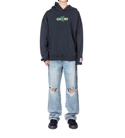 ANTI-FIT DENIM TROUSERS VENICE RIPS