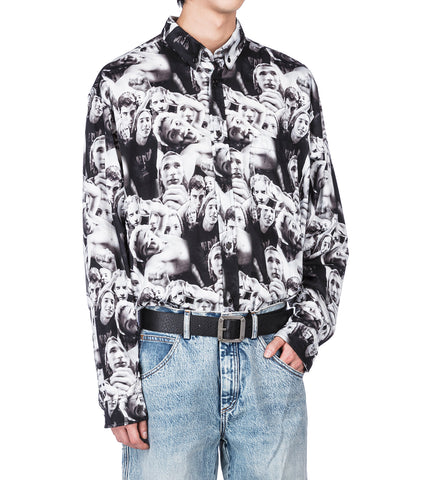GLENAPALOOZA LS SHIRT BLACK/WHITE