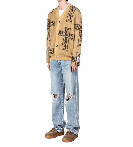 CW CROSSES KNITWEAR SAFFRON