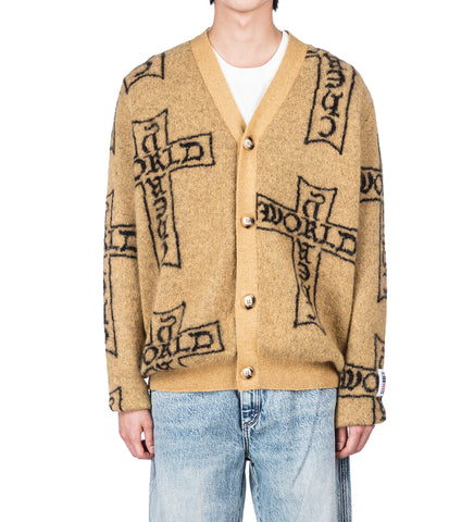 CW CROSSES KNITWEAR SAFFRON