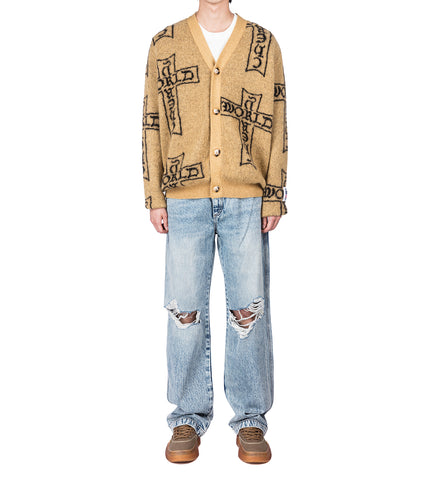 CW CROSSES KNITWEAR SAFFRON