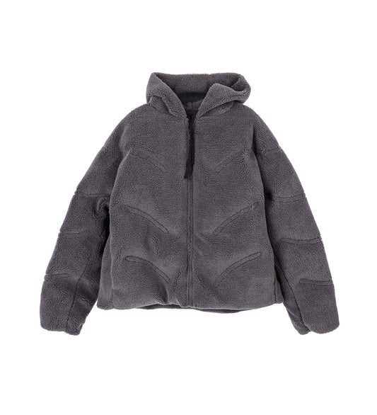 FLEECE PUFFER ASH